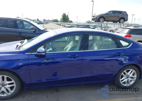 2016 Ford Fusion Se из США, поврежденный, VIN 3FA6P0H70GR227597